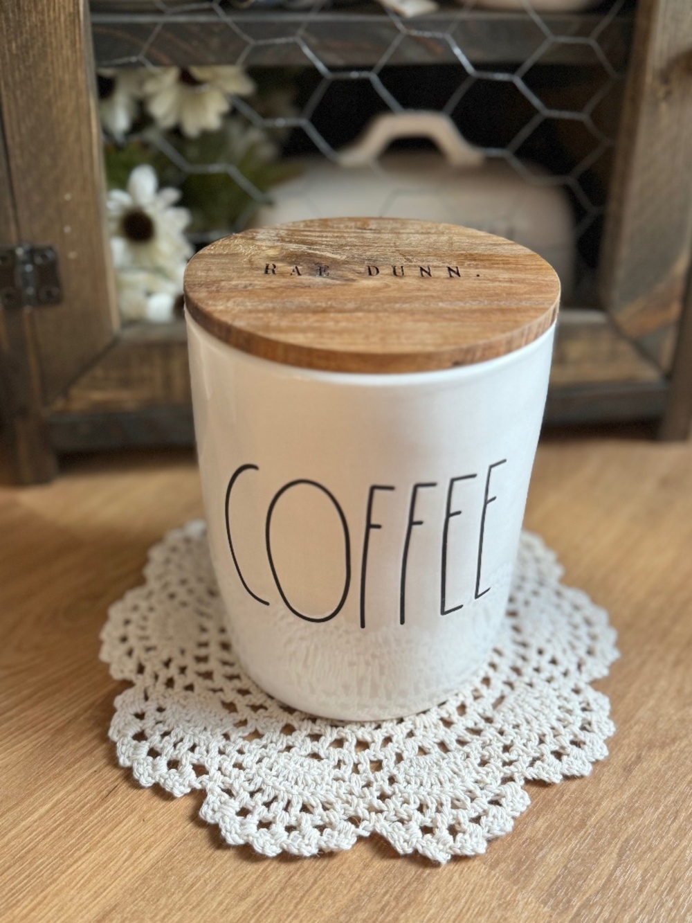 Rae Dunn Coffee Canister
